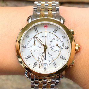 Sidney Two-Tone Diamond Watch